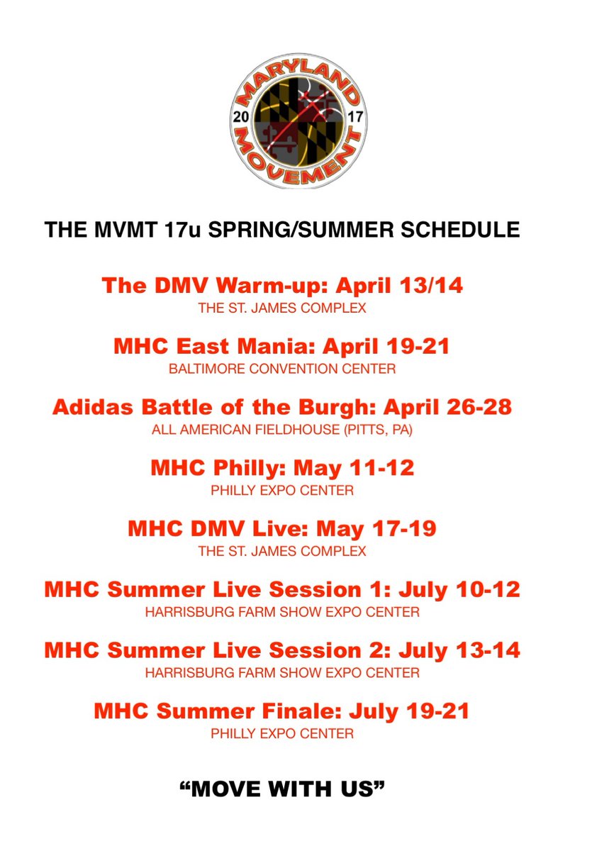 College Coaches TAP in! Here is our 17U <a href="/madehoops/">MADE Hoops</a> Circuit Team Schedule. This team has plenty of talent at all levels D1-D3. MOVE WITH US‼️ #TheMVMT #MHC #Separ8tionSZN