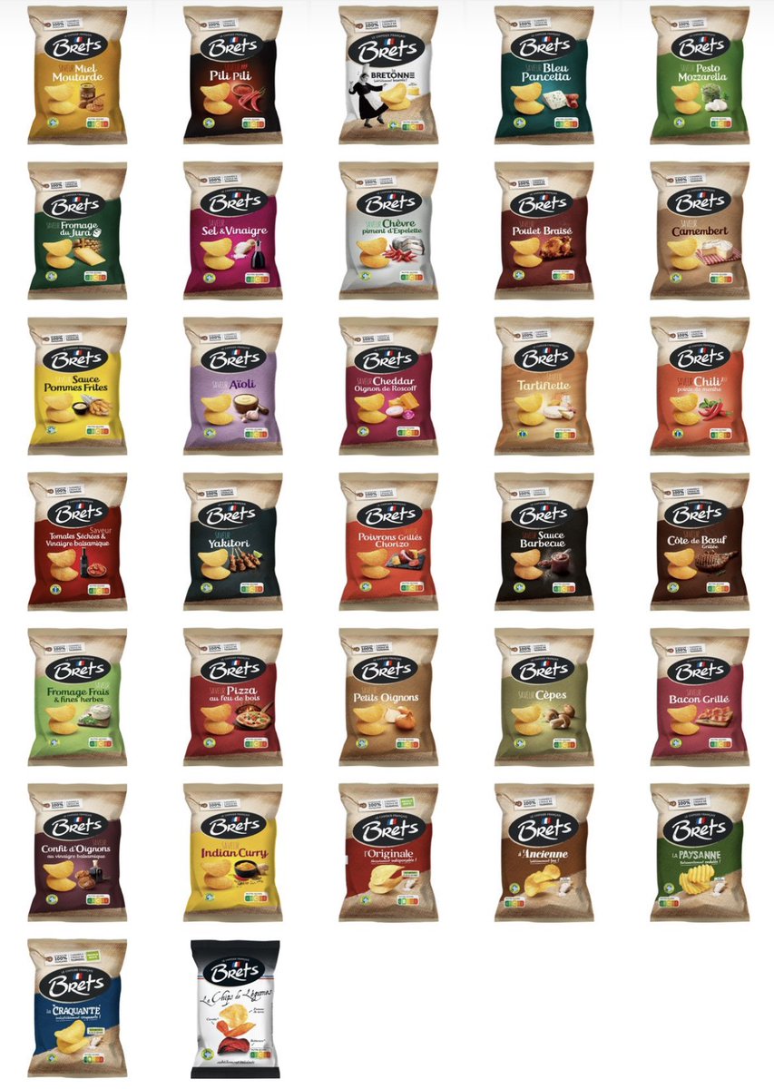 🚨CONCOURS🚨 TENTEZ DE GAGNER 20 PAQUETS DE CHIPS BRETS (20 goûts) Pour participer : 🔁Retweet ce tweet ✅Follow @encorevitoo Tirage au sort le vendredi 25.04.24 ! 🍀