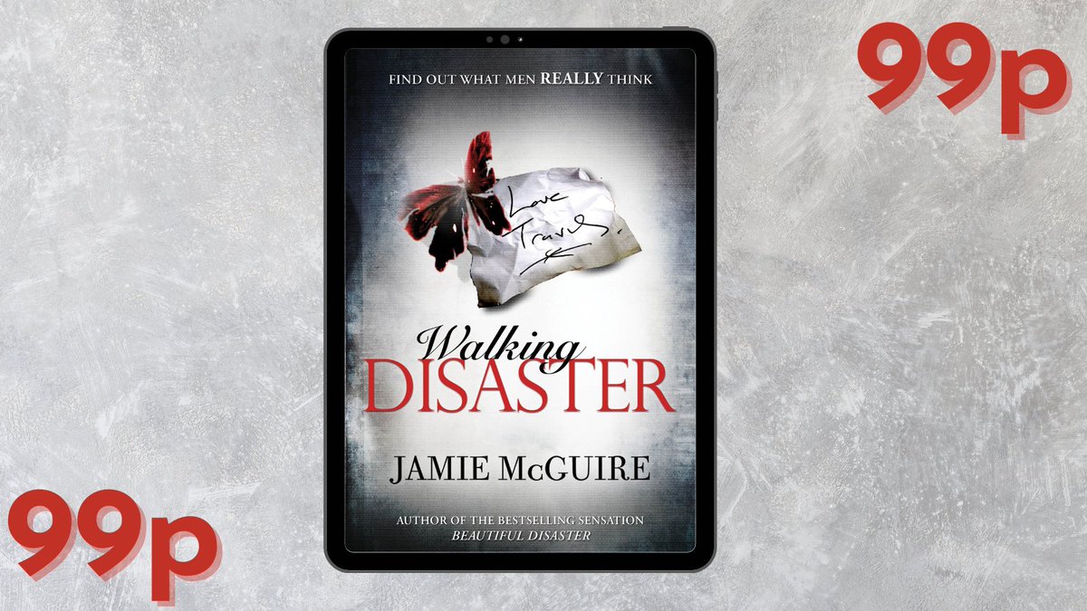 Set in the same time-frame as Beautiful Disaster, now we hear the story from Travis' point of view.... #WalkingDisaster by @theJamieMcGuire is now 99p! amzn.to/3TlR6O2