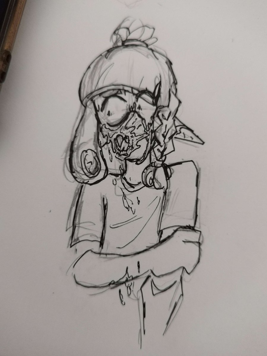 Silly doodle of my silly oc