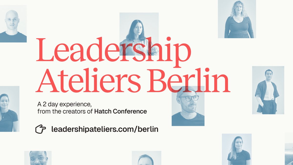 Level up on your leadership skills in a two day intimate event made for designers transitioning into management and principal positions with the best training by coaches and experts May 15-16 in Berlin by @hatchconference neonmoire.com/announcement/a…