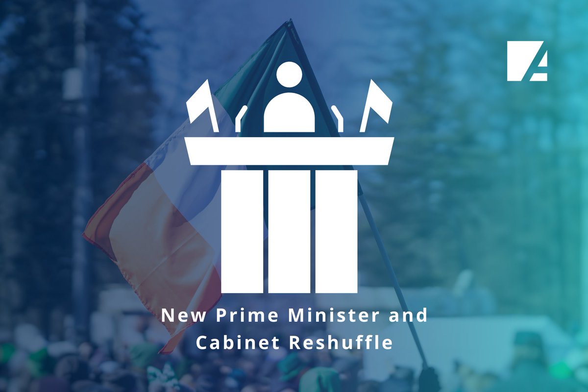 🇮🇪 The recently appointed Fine Gael leader, Simon Harris, is now officially the new Prime Minister of #Ireland (Taoiseach) - including a cabinet reshuffle! Full post here: linkedin.com/posts/kas-uk-i…