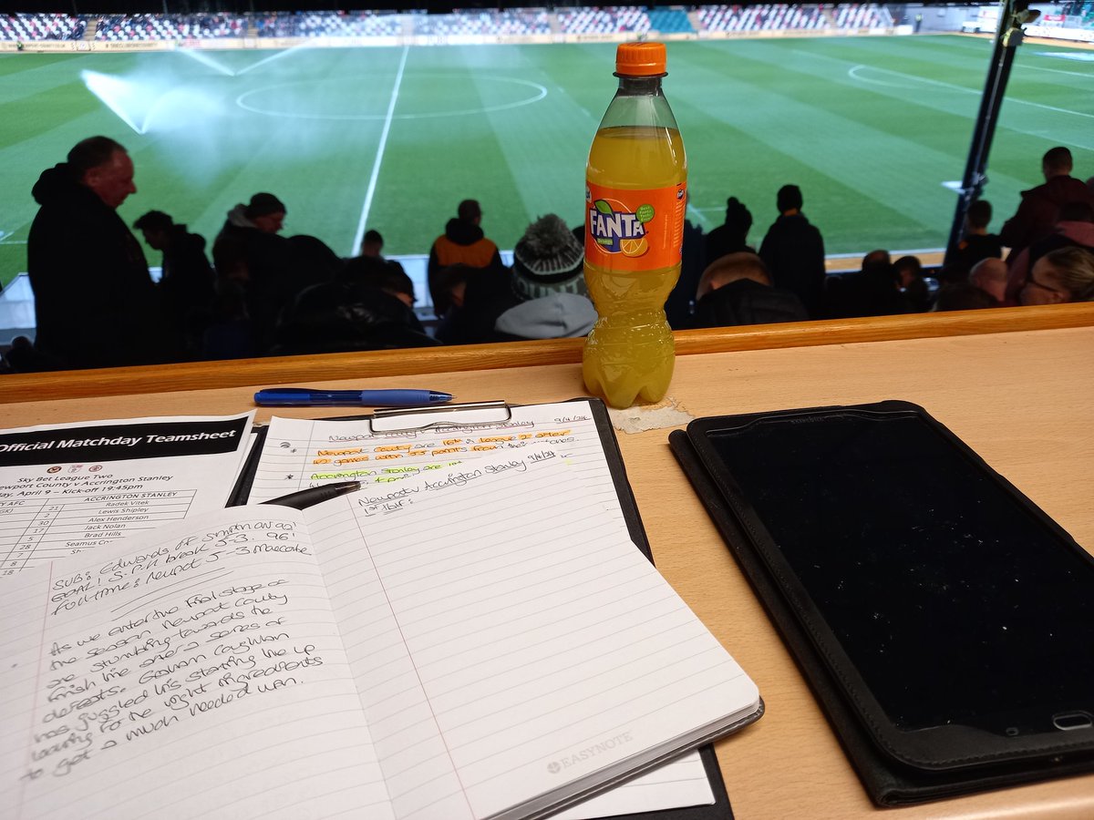 Here we go last game under the lights of the 23/24 Season as @NewportCounty v @ASFCofficial hoping to end this dreadful run. 🤞