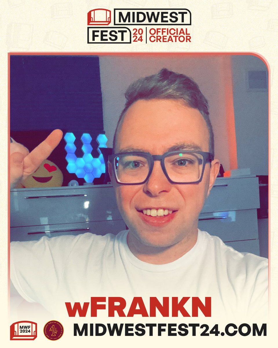 wfrankn_'s tweet image. 🚨 ATTENTION PLEASE 🚨

HAPPY TO SHARE THAT I AM INVITED AS A CREATOR FOR @MidwestFestGG 2024!

Super pumped because it is held in my home town of KC and I’ll have the chance to meet some fellow creators!

Who am I going to see there! #mwf