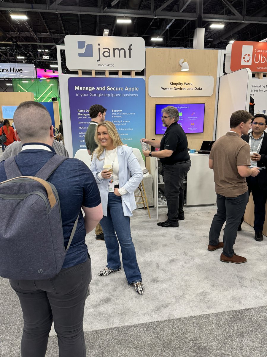 Be sure to check out our friends from @JamfSoftware at booth # 250 on the main #GoogleCloudNext show floor to learn how jamf can help you manage your Apple Business devices
#Ad