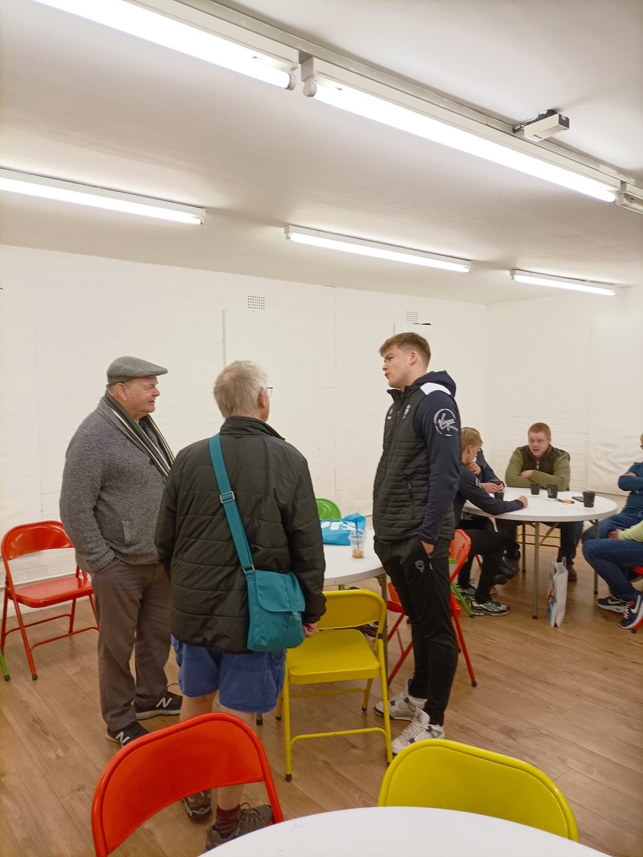 A few pics from our latest #CoffeewithLasseandWass event in Nettleham. Thanks as always to Lasse and our first time guests Freddie and Jovon. Who's up for the next one?... watch this space! ⚽☕