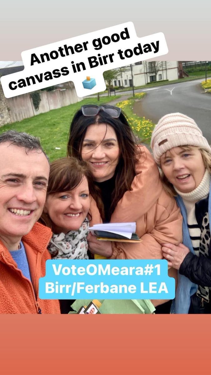 I’m supporting 1 Independent candidate in Offaly in the upcoming Local Elections- That candidate is Jonathan O Meara who is running in the Birr Local Electoral Area. Jonathan is a very hard working representative. Please give Jonathan your NO 1 VOTE