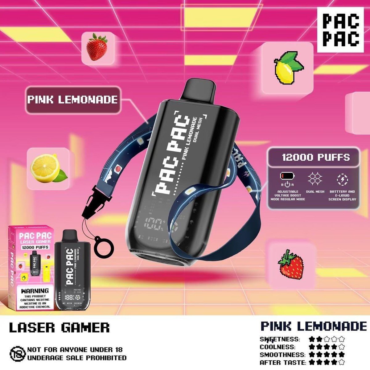 with_it_store's tweet photo. มาแล้วของใหม่‼️ Pacpac ใช้แล้วทิ้งเข้าแล้วว 
“ ครบทุกกลิ่นน “ 👈🏻

🙆🏻‍♀️ โปรโมชั่น 300 บาท ✨

🙌🏻 สนใจทักแอดมินเล้ยย

#pacpac #แพคแพคเลเวล1 #แพคแพคดิวะ #pacpac12000puffs #ใช้แล้วทิ้ง https://t.co/DEW2DkdMok