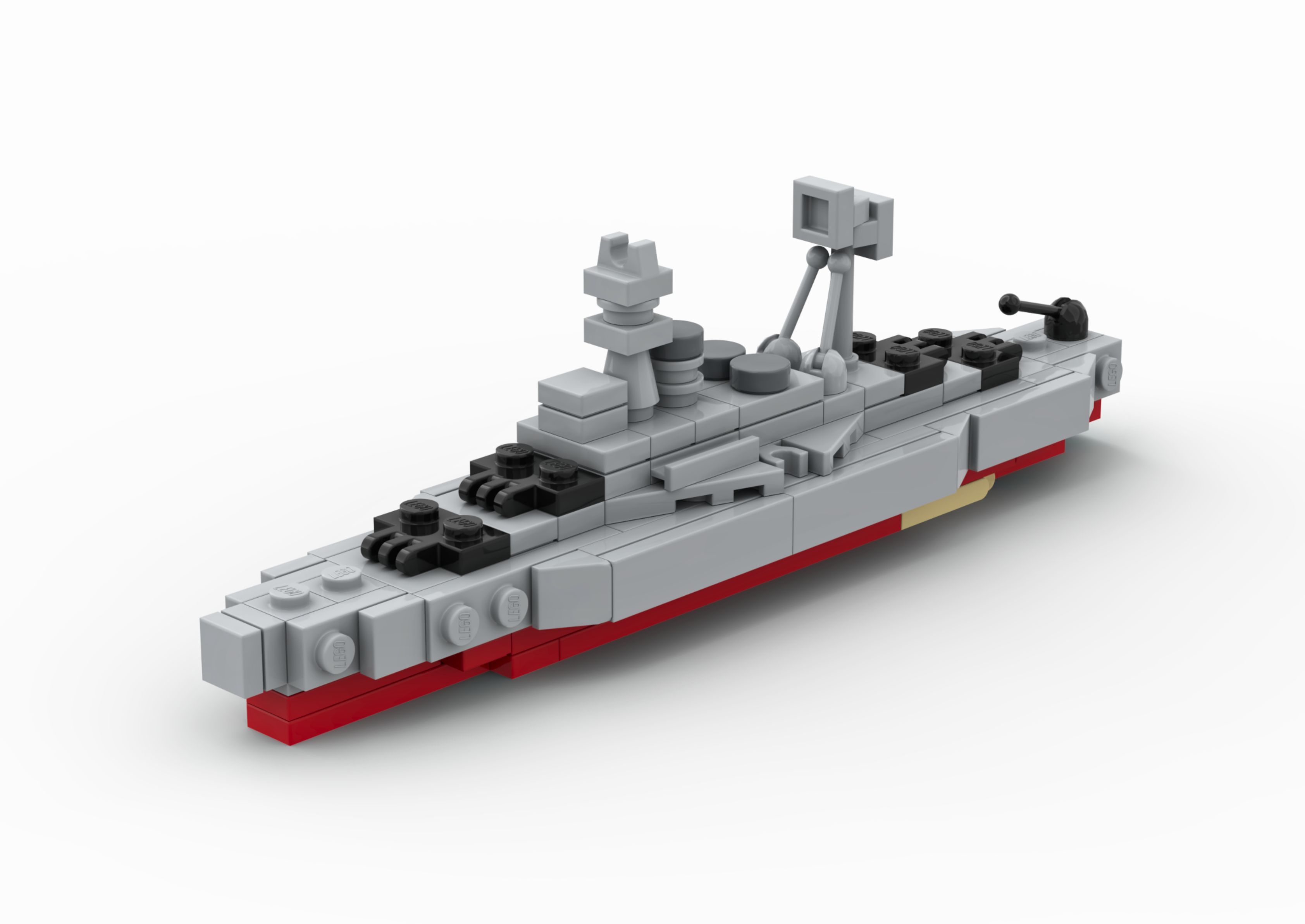 Lego uss montana sale