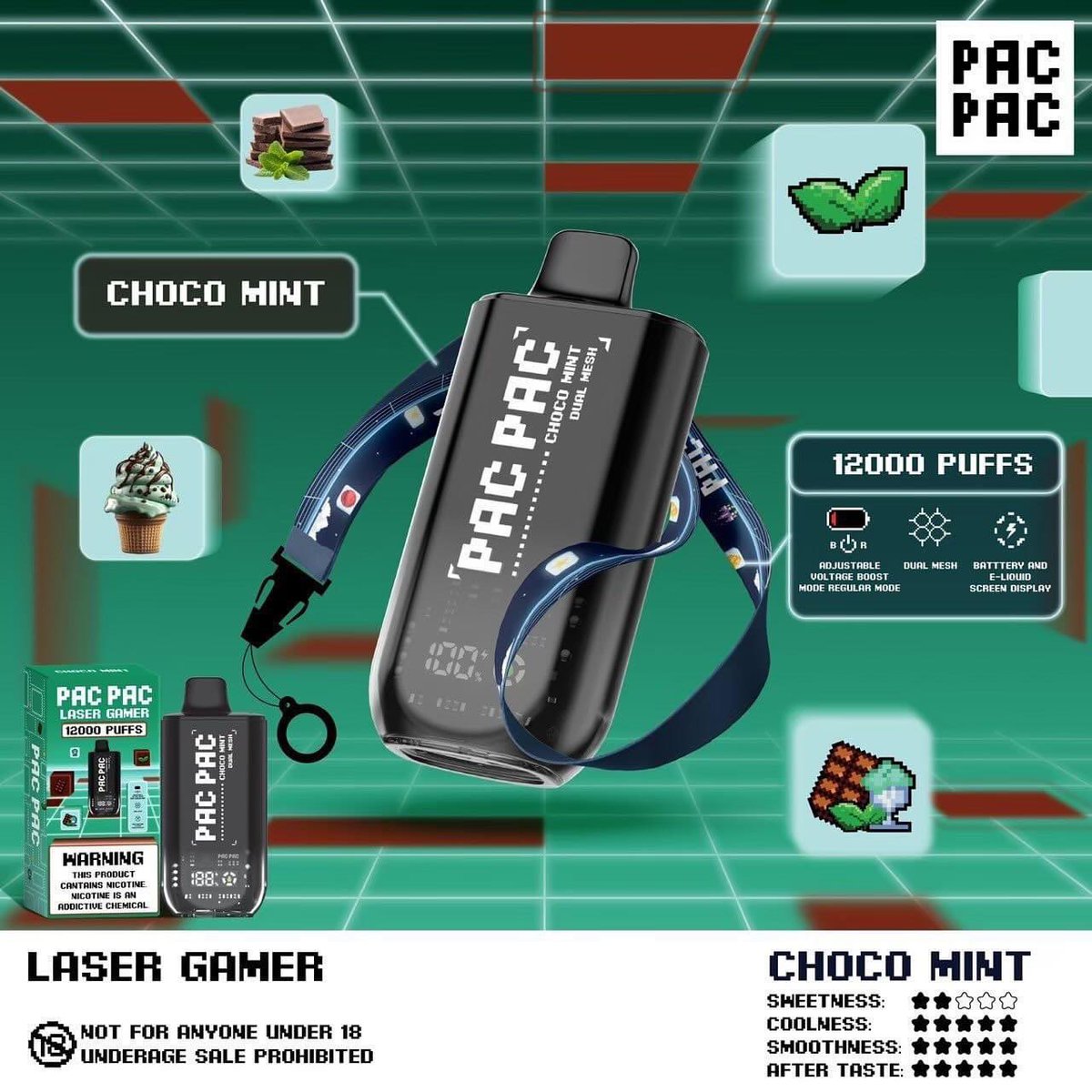 with_it_store's tweet photo. มาแล้วของใหม่‼️ Pacpac ใช้แล้วทิ้งเข้าแล้วว 
“ ครบทุกกลิ่นน “ 👈🏻

🙆🏻‍♀️ โปรโมชั่น 300 บาท ✨

🙌🏻 สนใจทักแอดมินเล้ยย

#pacpac #แพคแพคเลเวล1 #แพคแพคดิวะ #pacpac12000puffs #ใช้แล้วทิ้ง https://t.co/lBVb8TYIYv