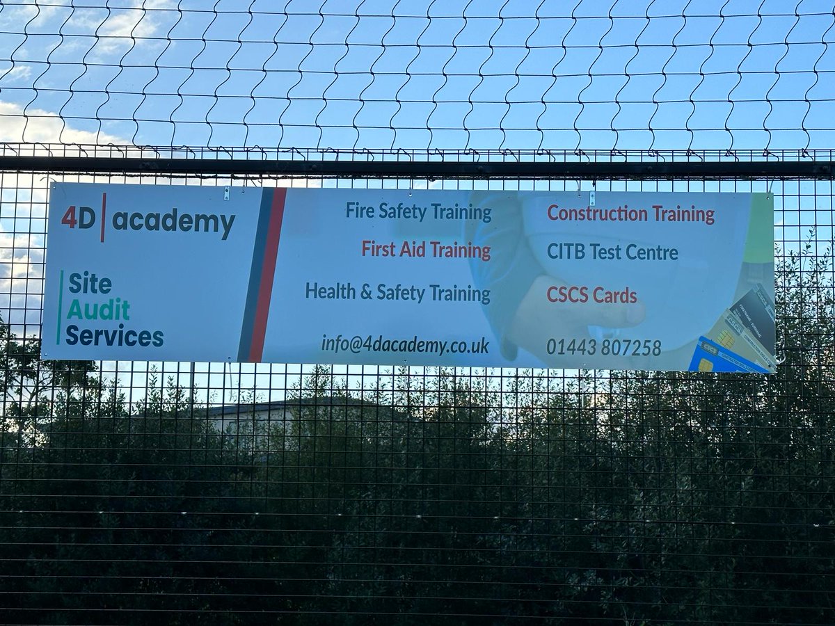 Continuing with our thanks to our sponsors, next we have 4D Academy. Thanks @ChrisSaunders84 and team 👏. If you would like to sponsor the club in 24/25 DM @Penrhiwfer_Fc or @WathanAnthony  #upthefer #TogetherStronger #community #sponsors #billboard #readytogo