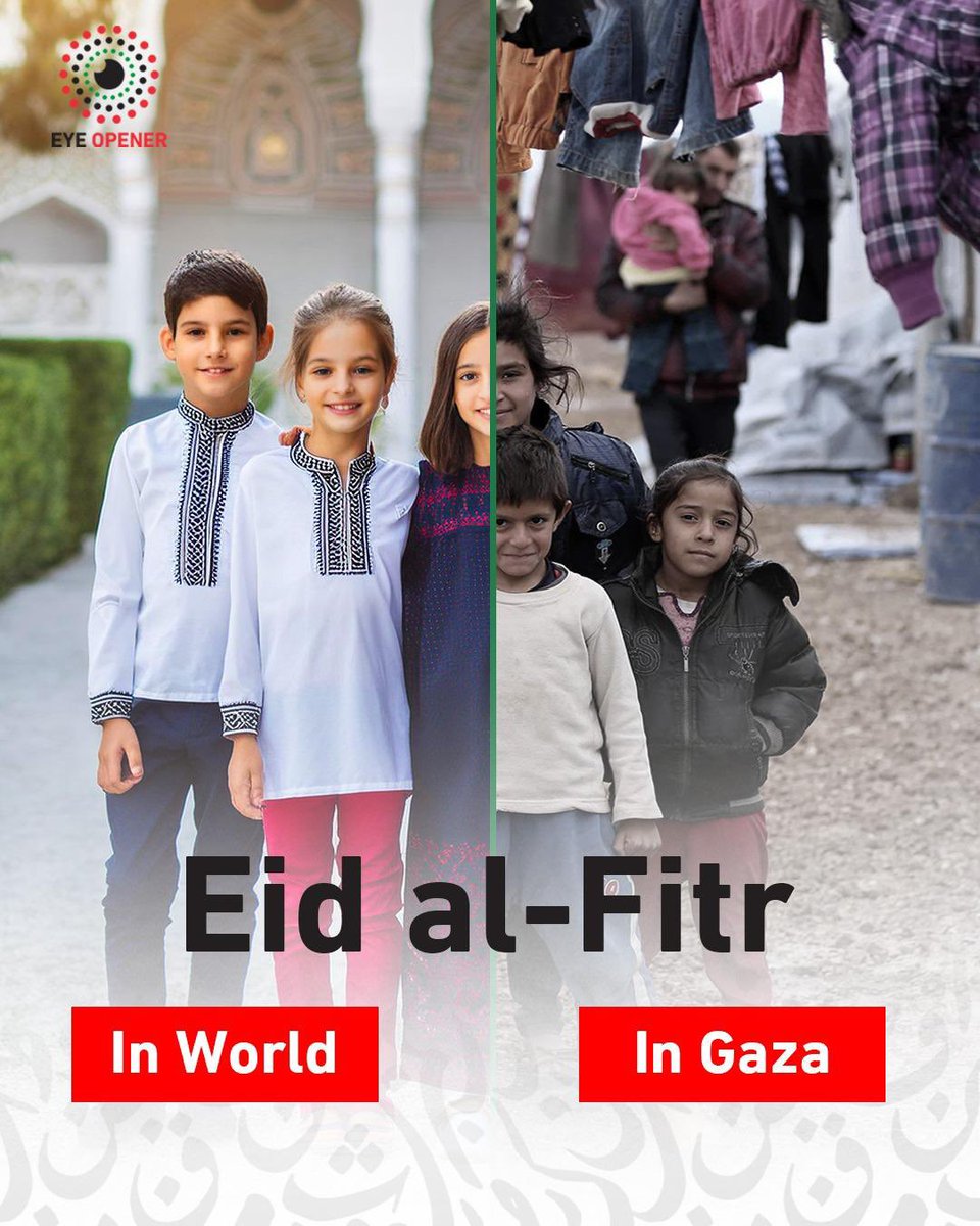 😢 #Gaza #EidAlFitr2024 #EidInGaza