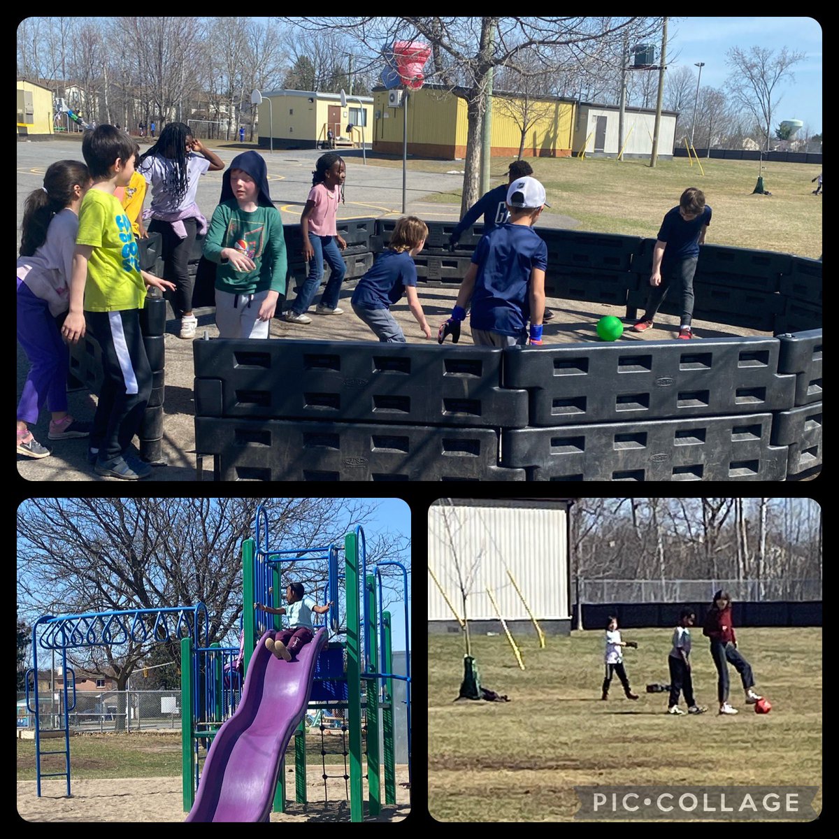 Spring has spring @StKateriOCSB! Some extra time outside in the 🌞 is good for the soul! @OttCatholicSB @ocsbEco #ocsbOutdoors 🌏 ♥️ #EarthMonth #ocsbBeeCommunity #BeSKT