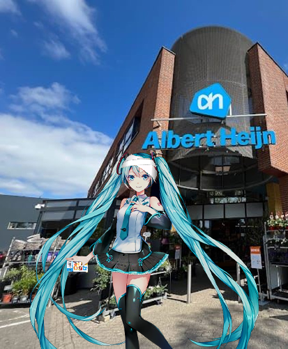 Miku_inNL's tweet photo. Apparently i wasn't supposed to give away all those items for free so i got fired...
I got to keep my bonuskaart though!
I'll be continuing my adventures through the Netherlands tomorrow! 💖 https://t.co/8FJkICRt3B
