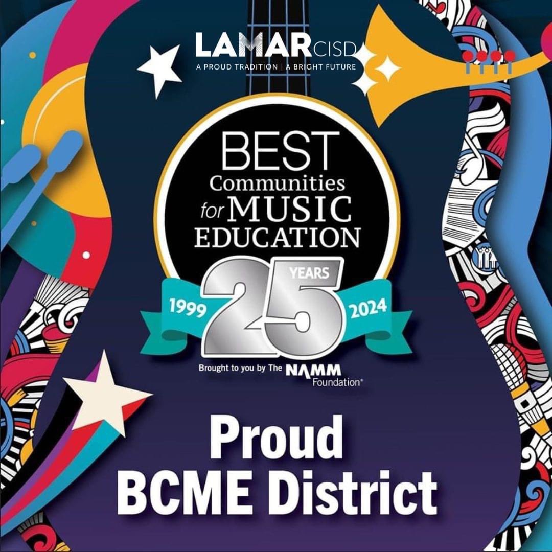 We’ve been recognized as one of the Best Communities for Music Education by the National Association of Music Merchants (NAMM). Every day through the Performing & Visual Arts Department, more than 26,000 students are discovering the endless possibilities of music. 🎶