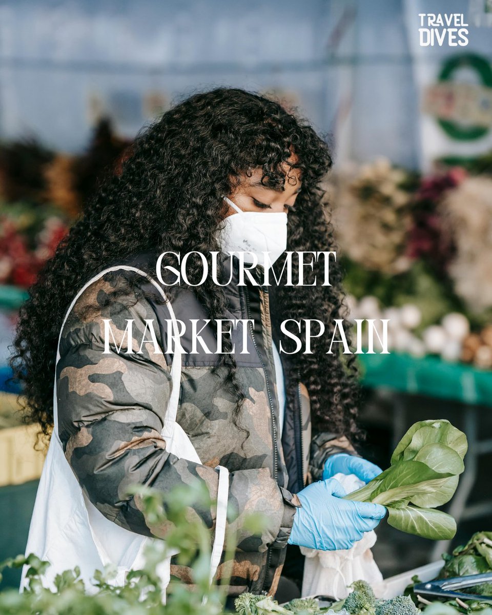Experience a culinary journey through Spain's iconic gourmet markets, from Madrid's Mercado de San Miguel to Barcelona's La Boqueria, savoring a variety of flavors and aromas. #GourmetMarket #SpanishFood #CulinaryAdventure 🍇🧀🍤