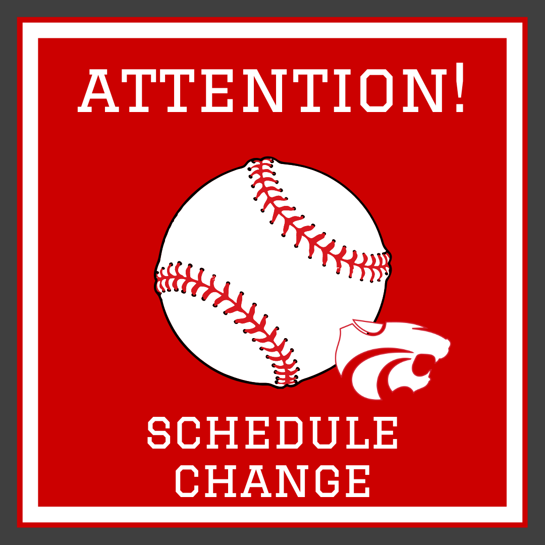 The Sophomore and JV baseball games for tonight have been canceled. The Varsity game has been moved from Livingston to Splendora today. The game time for the Varsity baseball game will be 4:30 pm.