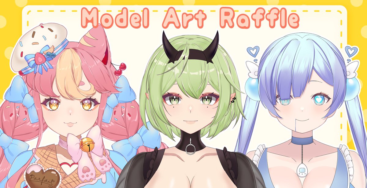 IT'S FINALLY HERE!! I'm raffling off one full body model (art only)!! Rules: -RT this post -Follow me -Comment your design (optional) Best of luck to everyone! I'll be choosing a winner May 9th!!