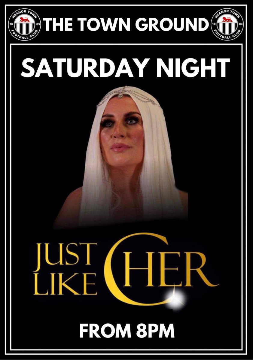 CHER 🎙️Live Tribute 📆Saturday 🕝From 8pm