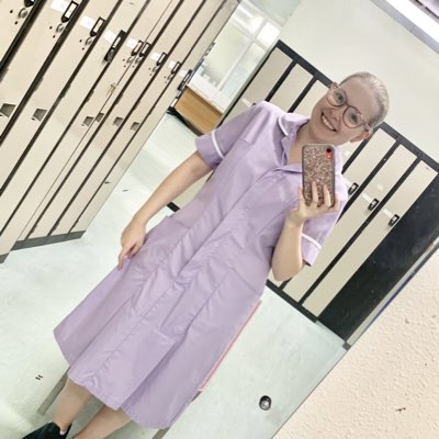 hannahmathy's tweet photo. #lovemynurseuniform #purple #proud  #3yearsinthemaking #registeredchildrensnurse #qualifiedlastyear 👩‍⚕️🩷 https://t.co/N3tcdEVKqt