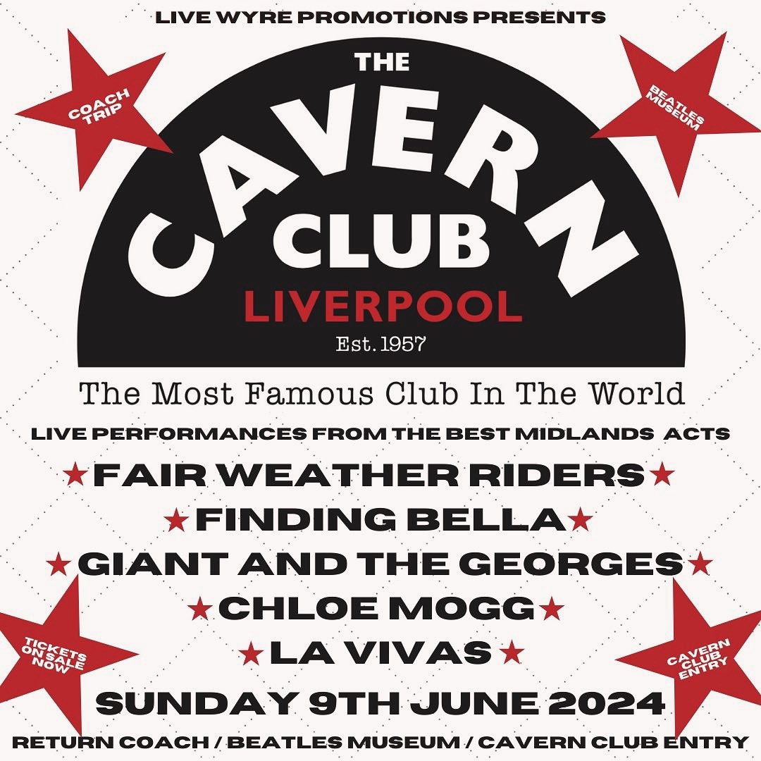 🚨BIG BIG ANNOUNCEMENT🚨 On Sunday 9th Giant and the Georges will be living out one of our childhood dreams and playing at the Cavern Club in Liverpool 🥹 Gig entry, coach travel & Beatles Museum tickets! Get them while you can 👀 seetickets.com/event/cavern-c… @cavernliverpool