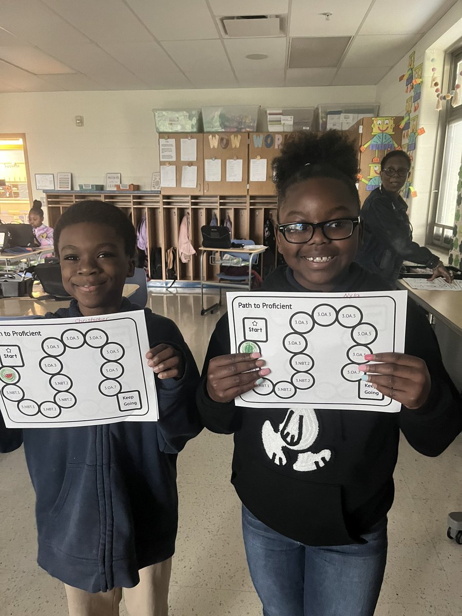 mslinvillesmath's tweet photo. We are excited to start our “Path to Proficient” utilizing @PearDeck Practice and Assessment tools! Earning scratch and sniff stickers and candy along the way is the “pear” on top! #IamCPS #CPSLTT #JPPlions #ThrowBacktotheScratchnSniff @QueenMel99 @PearDeck https://t.co/bdNPAKo9gN