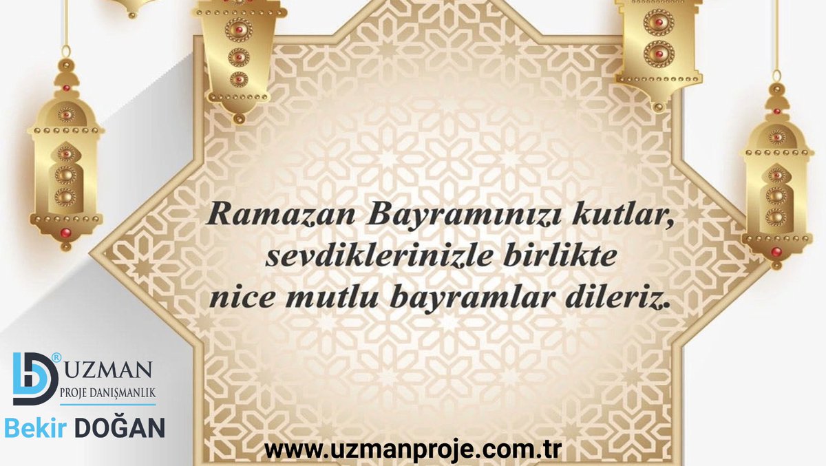 Herkesin Mübarek Ramazan Bayramını en içten dileklerimle kutlar, sevdiklerinizle birlikte; sağlık, birlik ve beraberlik içerisinde nice mutlu bayramlar geçirmenizi dilerim.

#bayram