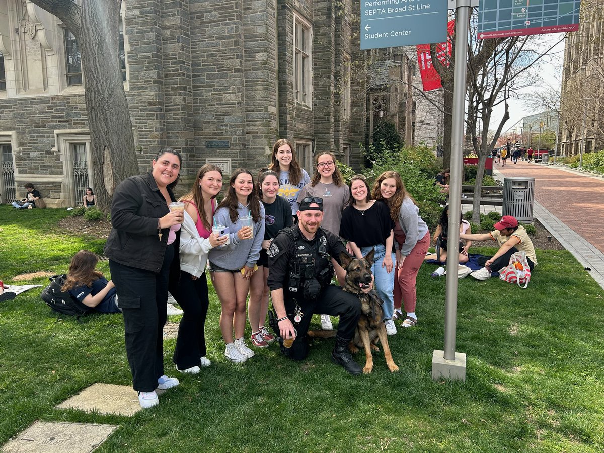 D-Squad conducting their park and walks got to speak with the HILLEL organization. Their message is to “Spread cheese not hate!” Thank you for your service! Stay safe!