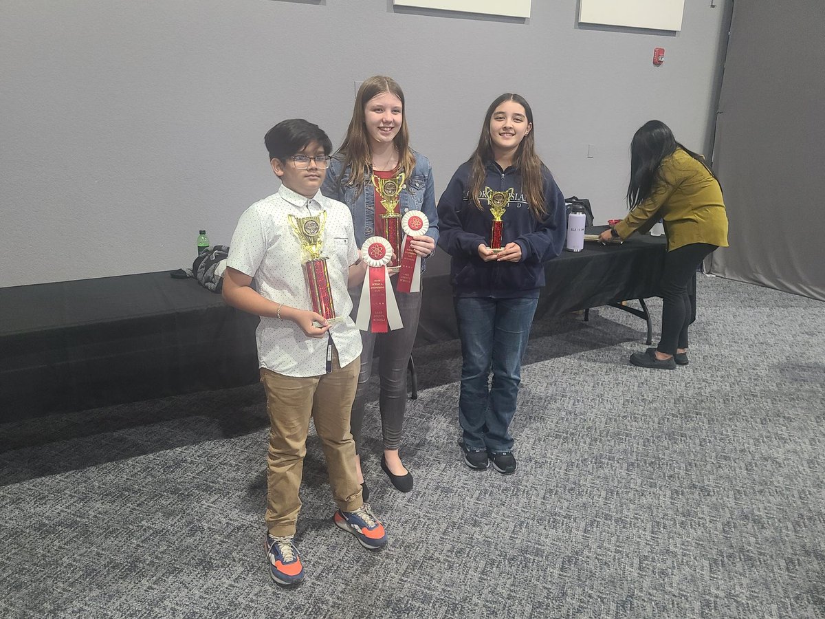 We want to give a huge congratulations to our very own Chelsea Lawson and Aarav Patel who recently placed 3rd place at the State Science Fair in the Team Project category. Congratulations Chelsea and Aarav, we are so proud of you!