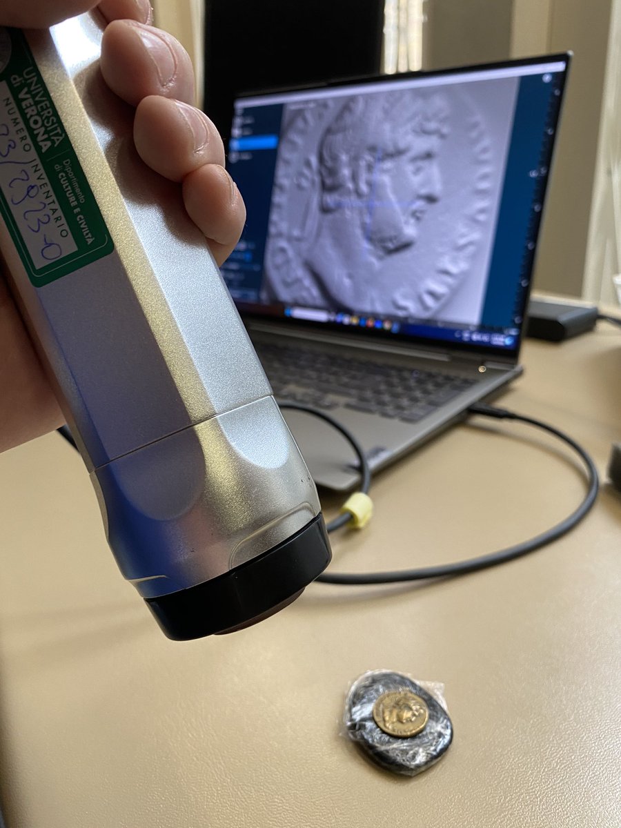 had two lovely days in coins&medals at the @britishmuseum with my former colleagues to photograph and 3D scan coins for the @ERC_Research @RespProject #numismatics