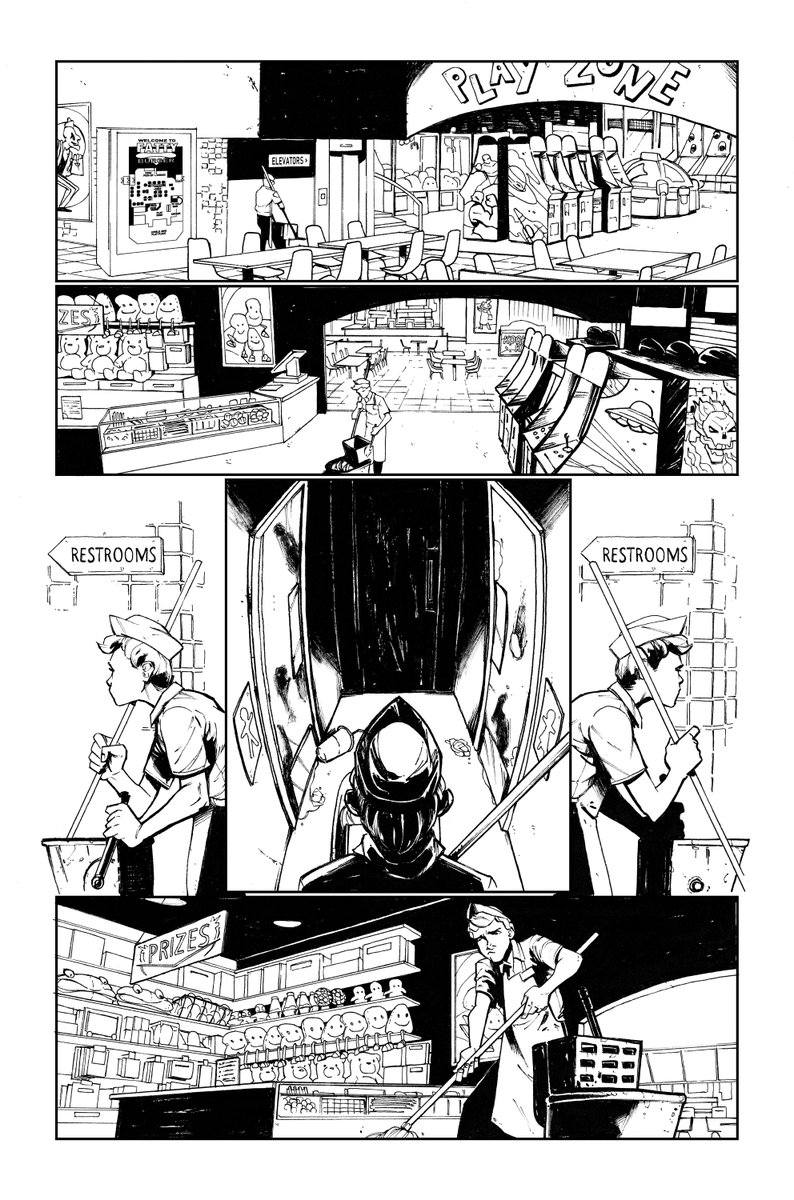 StollComics's tweet photo. Heya #PortfolioDay! I'm Dave Stoll, a Bram Stoker Award nominated artist who has worked with Dark Horse, Mad Cave, and Webtoon. I'm just starting a new project, but I'm looking for my next one so if you have any ideas or need a cover hit 👏 me 👏 up 👏 https://t.co/P2cGZEtjjj