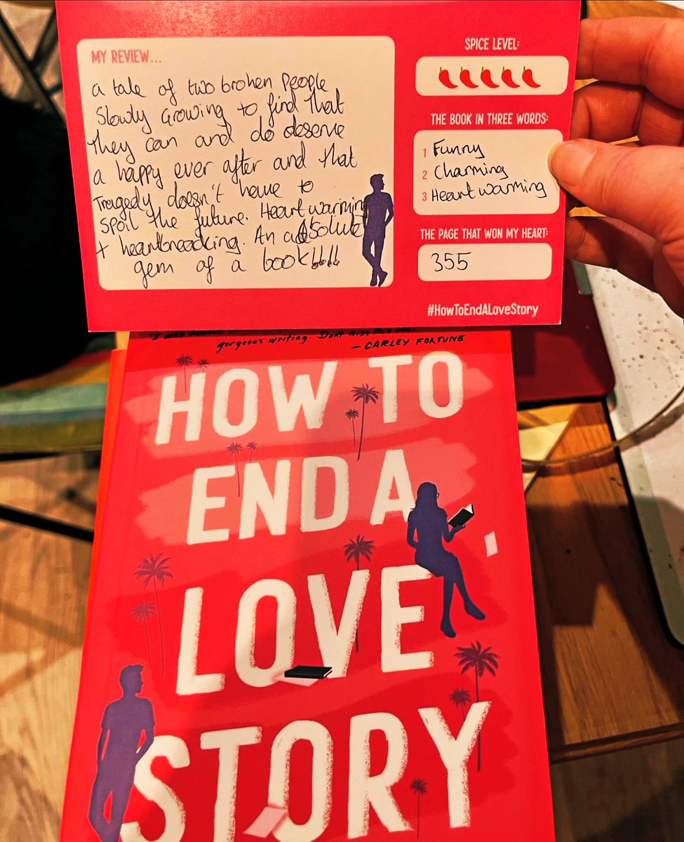 Happy Publication day to this beauty!!! #HowToEndALoveStory by #YulinKuang published bu @HodderBooks I fell head over heels in love with this wonderful book. The characters, the plot and just ooo all that will they won’t they tension love it… and yet it’s also about dealing