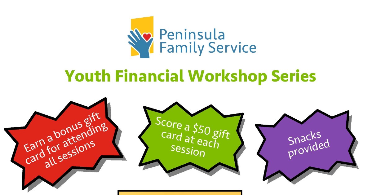 This workshop empowers teens to navigate the complex financial landscape of adulthood. A gift card will be awarded to all participants for each session. Sign up today – finemp@pfso.org, 650.403.4300 ow.ly/JjXV50Qy3e0