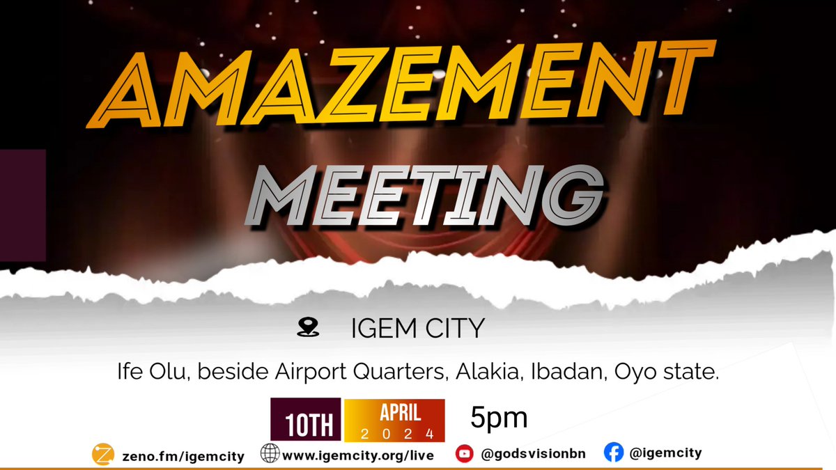 Then shall ye call upon me, and ye shall go and pray unto me, and I will hearken unto you. Jeremiah 29:12. Come and call upon the name of God on your heart desires. #igem #amazementmeeting #godskingdom #healing #deliverance #miracle #salvation