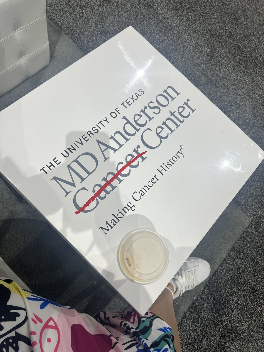 Ansam Sinjab (@squirrel_phd) on Twitter photo I was making new friends at the <a href="/MDAndersonNews/">MD Anderson Cancer Center</a> booth at #AACR24 today, when a flock of high school students passing by were told by their usher “and here we are, at the Nr 1 Cancer Hospital in the nation”! Definitely made me feel proud to belong here! #endcancer I was making new friends at the <a href="/MDAndersonNews/">MD Anderson Cancer Center</a> booth at #AACR24 today, when a flock of high school students passing by were told by their usher “and here we are, at the Nr 1 Cancer Hospital in the nation”! Definitely made me feel proud to belong here! #endcancer