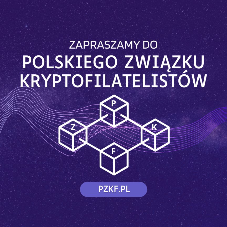 🌐  Z dumą prezentujemy stronę Polskiego Związku Kryptofilatelistów! 

📝 Zapraszamy do dołączenia do naszego stowarzyszenia i wspólnego odkrywania inspiracji kryptofilatelistycznych!

🔗 Link do strony w komentarzu

#PZKF #Kryptoznaczek #Cryptostamp #DigitalPhilately #web3 #NFT