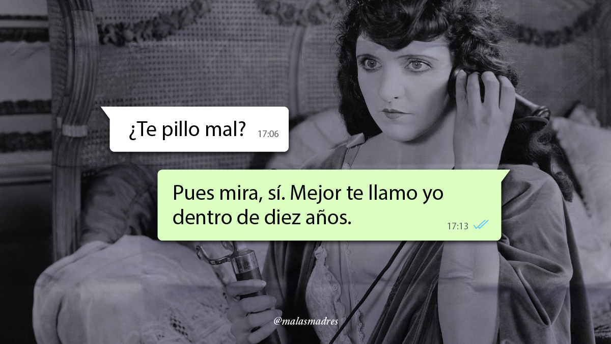 ⚡️TIP DEL DÍA⚡️ Cuando te llaman por teléfono y tienes hijos e hijas. Mejor llama en 10 años... #tipdeldia #maternidad