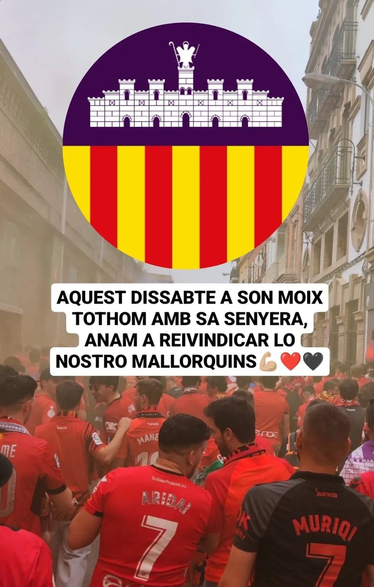 Dissabte, amb sa senyera a son moix, mecagoncristopvta estic fins es collons que me tropitjin lo meu. FINS ES COLLONS
