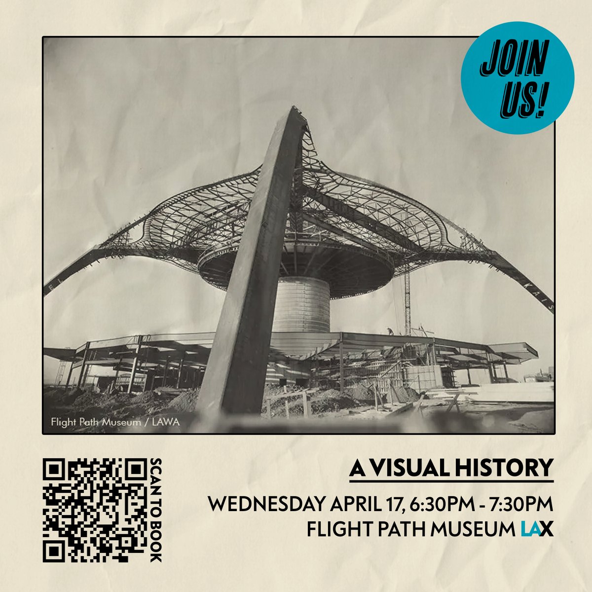 Curious about LAX's history? Join @flightpathlax as they dive into photo archives and documents to narrate the history of Los Angeles International Airport. Details at lax.to/Hb42M.