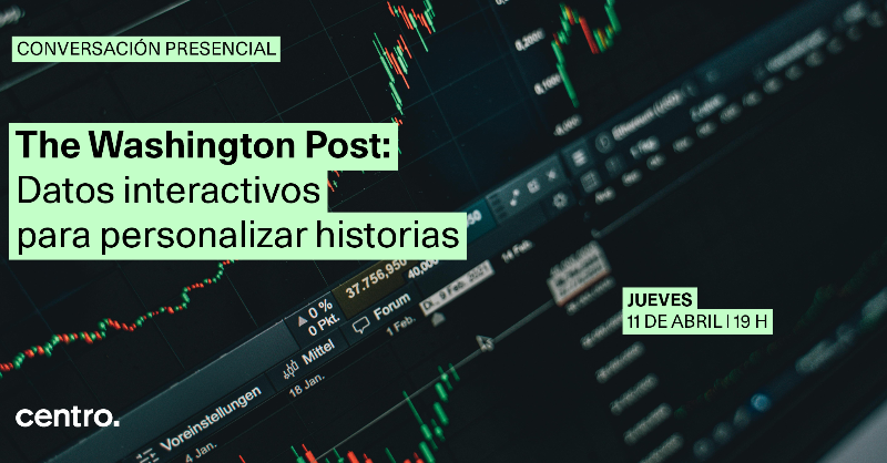 centro_news's tweet photo. ¿Cómo es que el diseño interactivo en la visualización de datos permite crear y contar historias únicas?

No te pierdas esta conversación con Luis Melgar, reportero gráfico en @washingtonpost, modera | @ElizabethCue_, coordinadora de nuestra Especialidad en #Visualizacióndedatos.