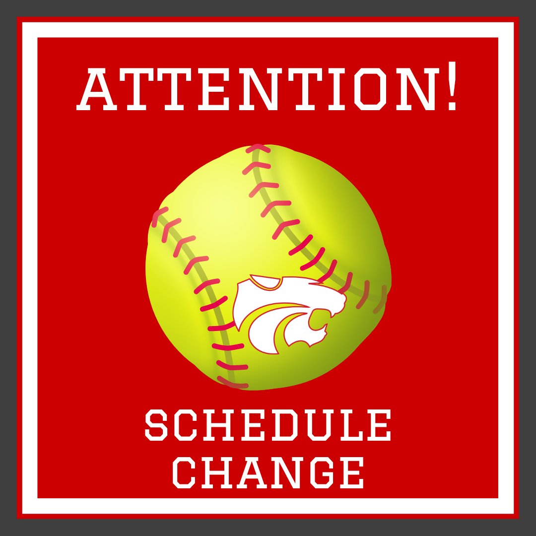 The JV softball game tonight has been canceled. The Varsity softball game at Livingston will begin at 4:00 pm.