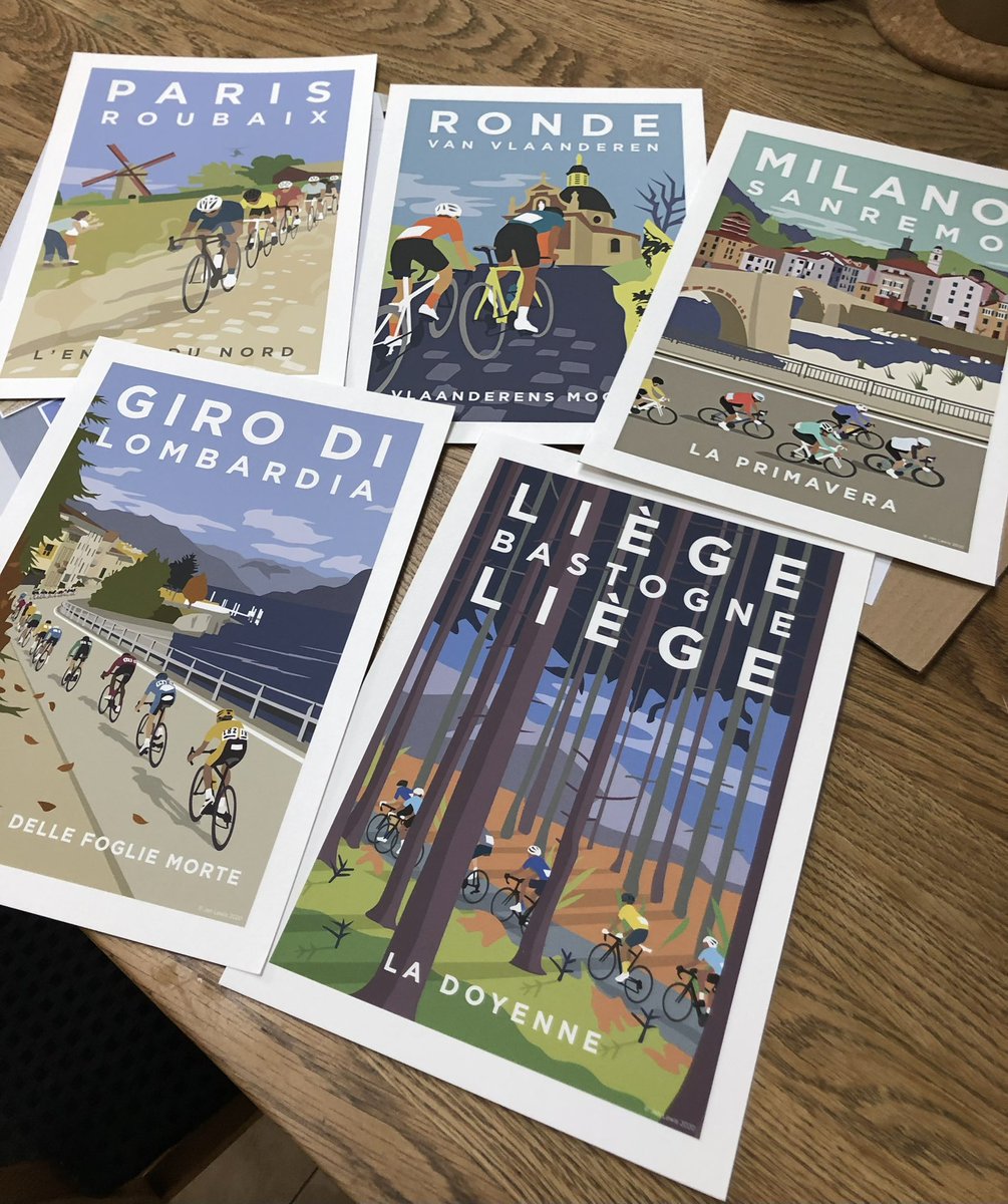 Repost if you’re enjoying the monuments so far! 😀📣🚴🏼
#cyclingfans 
jenscyclingart.etsy.com