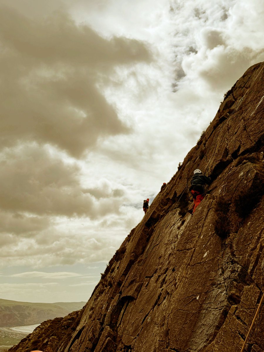 Stepping into the unknown from great heights with @OutwardBoundUK