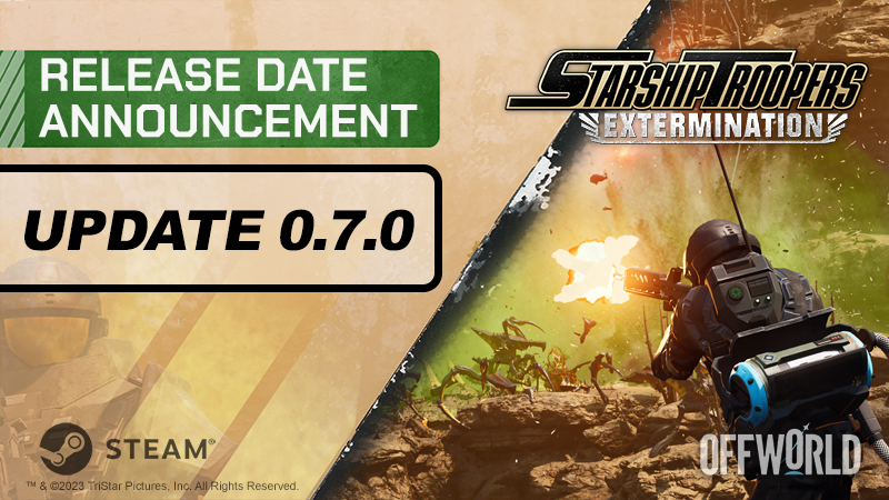 This is a Priority Briefing, Troopers. (1/2) The next stage of the war against the bug menace is upon us. Choose your class, gear up, and report for duty. 💥 ON APRIL 10th: DO YOUR PART! #FedNetNews #Update 0.7.0