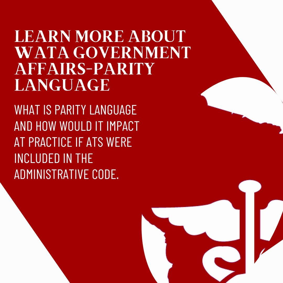 WATA_inc's tweet photo. WATAcast: Parity Language and AT Practice
LINK: https://t.co/nrTRrZdiwk
A discussion what parity language means and how it relates to athletic trainers. Parity language and how it impacts ATs isn't the same as most changes.
#WisconsinATs #WATA #WiscoAT #athletictraining https://t.co/7E4iZ1HO0A