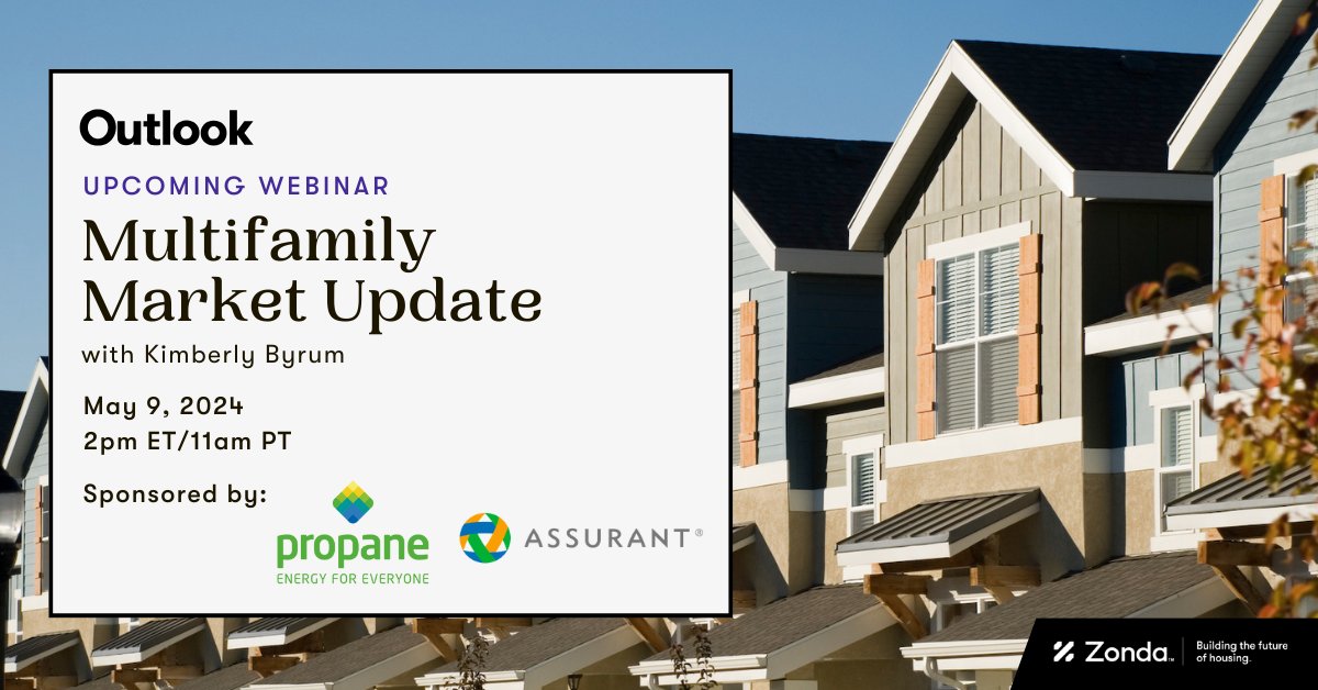 Multifamily Market Update 5/9: Learn the latest industry trends and take a deep dive into the current market supply outlook. ➡️ Register: bit.ly/3xnQeB4 🤝 Thank you to our sponsors, Assurant and the Propane Education & Research Council.