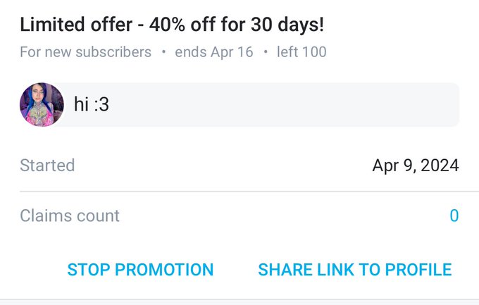 $6 sale on my of for the next week! Link in my linktree or below! https://t.co/4fHb5UrM9o<a href="/tag/cyberpunk2077"class="tags"><span>#cyberpunk2077</span></a><a href="/tag/ps5share"class="tags"><span>#ps5share</span></a>