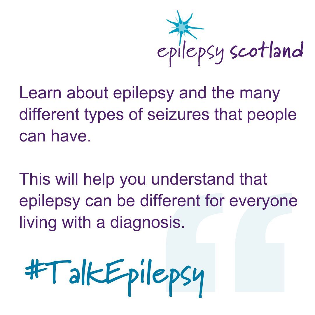 Do your part to learn about epilepsy and the many different types of seizures that people can have. This will help you understand that epilepsy can be different for everyone living with a diagnosis. #Epilepsy #EpilepsyAwareness #Seizures #SeizureFirstAid #Family #Friends