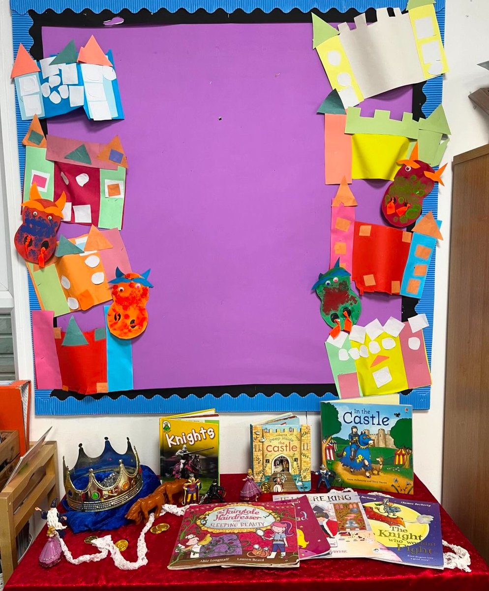 Are you covering Castles, Kings and Queens in your setting this term? We love the evolution of this display board and how much the children’s work brings to it! 📷 mr_c_classroom via IG