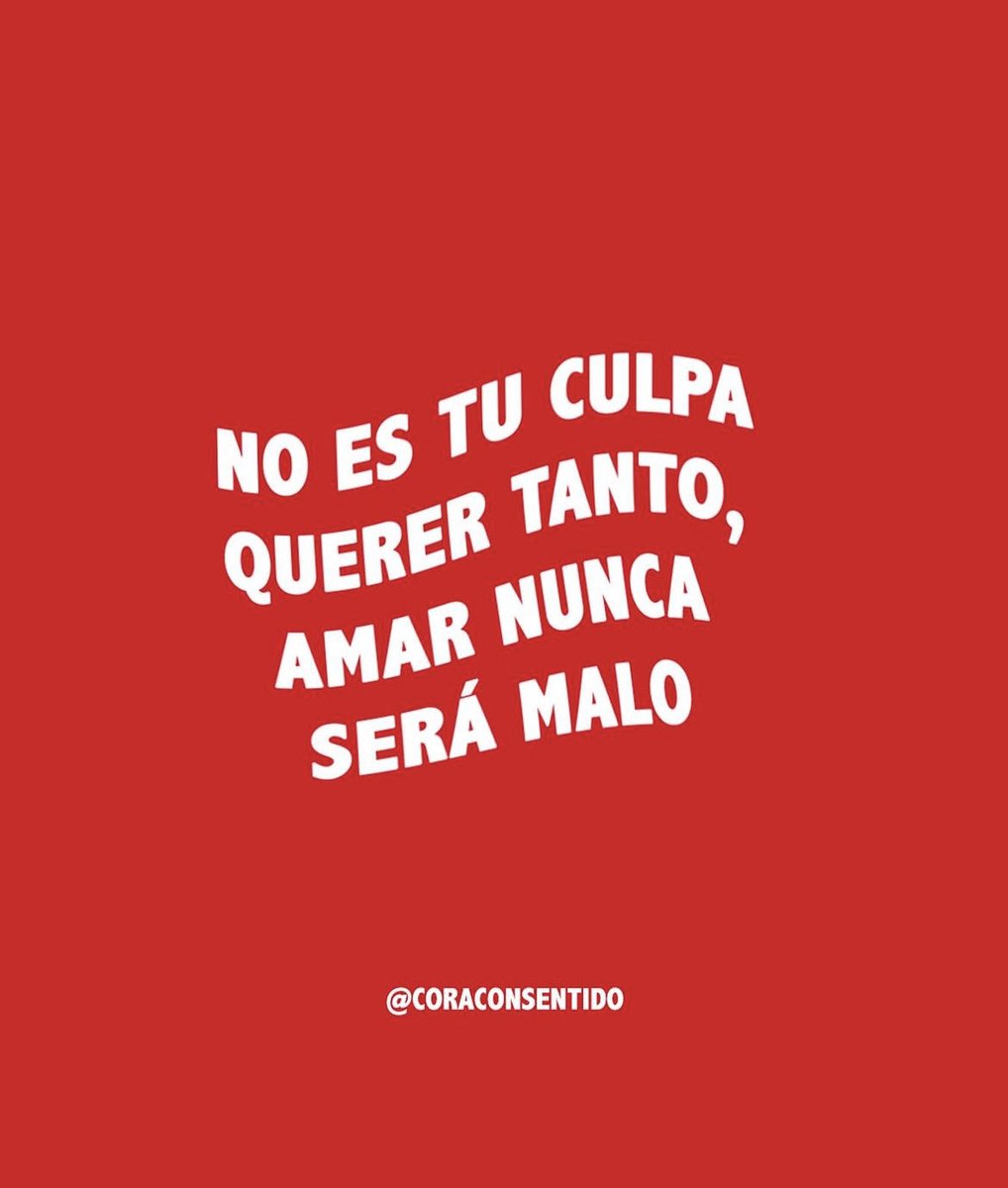 amar nunca será malo